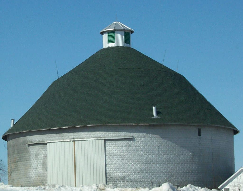 Round Barn near Hillsboro, Wisconsin