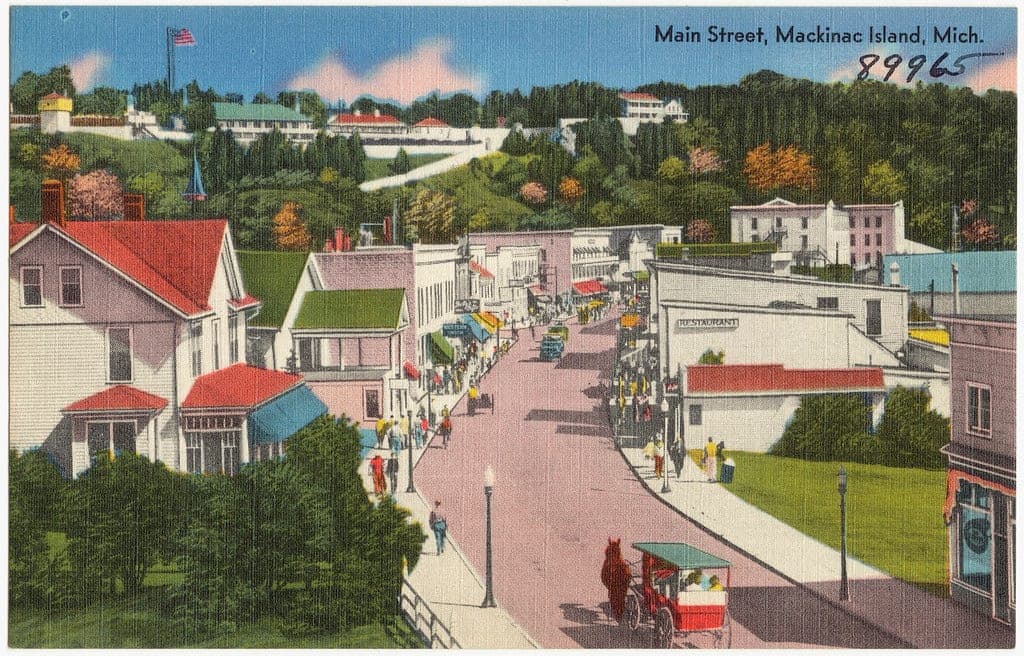Main Street, Mackinac, Island, Mich.